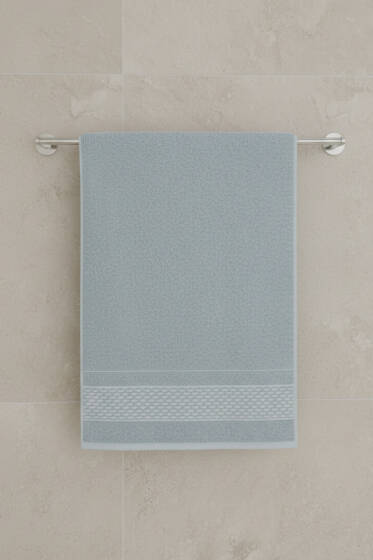 Petek Desenli El Havlusu Mavi - HAVLU TAKIMLARI