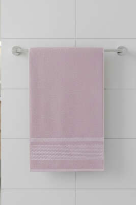 Petek Desenli El Havlusu Pudra - MAHİR HAVLU