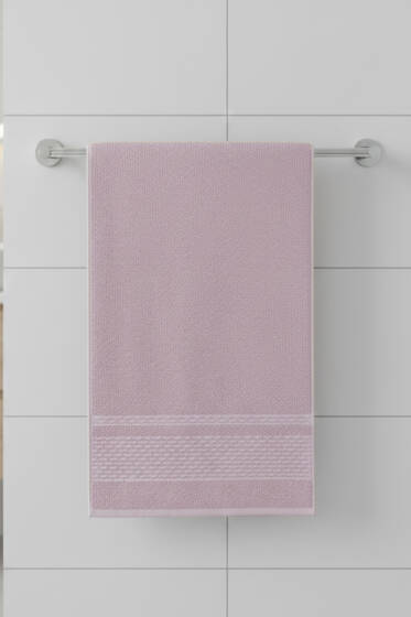 Petek Desenli El Havlusu Pudra - HAVLU TAKIMLARI