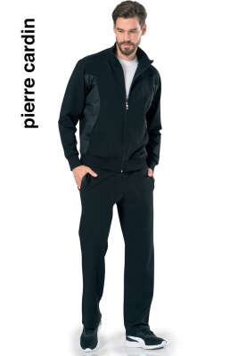 Pierre Cardin Erkek Eşofman Takımı Siyah - PİERRE CARDİN 