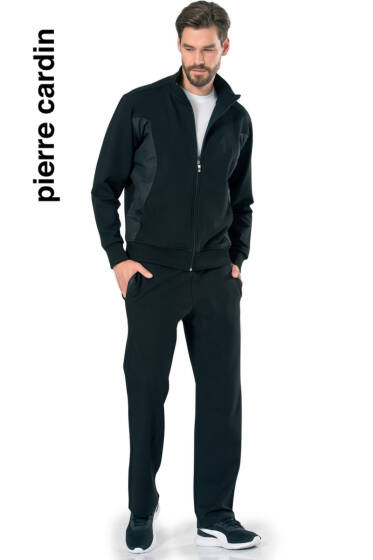 Pierre Cardin Erkek Eşofman Takımı Siyah - ERKEK İKİLİ TAKIM