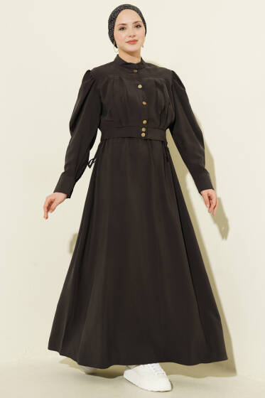Pile Detaylı Jile Elbise Takım Siyah - Elbise