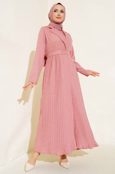 Pileli Jile Kap Takım Pudra - İkili Takım