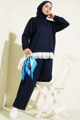 Pilise Garnili Takım Lacivert - HATUN