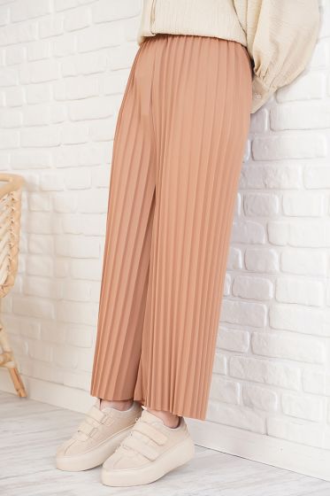 Pilise Model Camel Pantolon - Pantolon