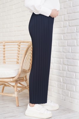 Pilise Model Lacivert Pantolon - Pantolon
