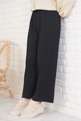 Pilise Model Siyah Pantolon - Pantolon