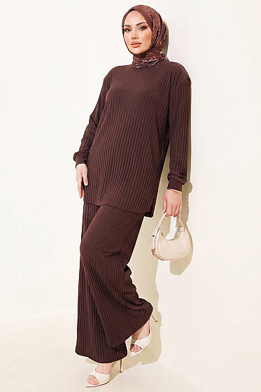 Piliseli Sandy İkili Takım Kahve - İkili Takım