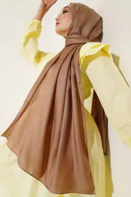 Pırıltı Soft Şal Camel 
