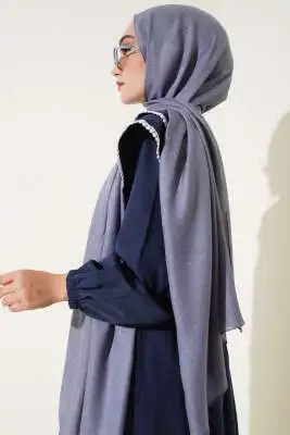 Pırıltı Soft Şal Gri - Başörtüsü