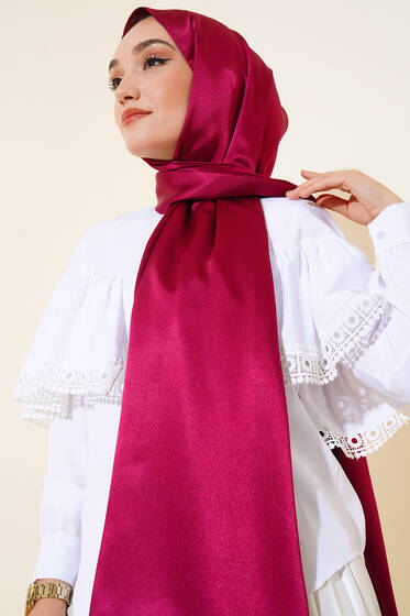 Pırlanta Abiye Şal Magenta - Başörtüsü