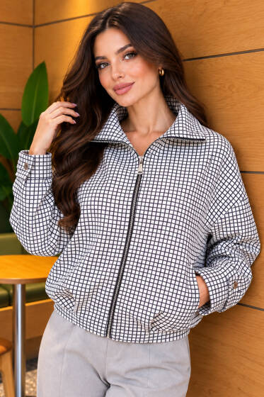 Pötikare Oversize Ceket Beyaz - Kadın Giyim Modelleri