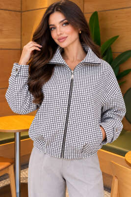 Pötikare Oversize Ceket Beyaz - Kadın Giyim Modelleri