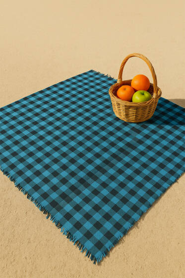 Pötikare Piknik Örtüsü Mint - Masa Örtüsü