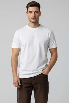 Quıet Dreams Baskılı T-shirt Beyaz 