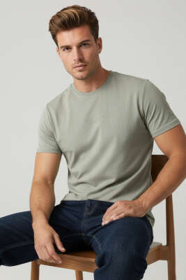 Quıet Dreams Baskılı T-shirt Gri 