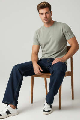 Quıet Dreams Baskılı T-shirt Gri - Erkek T-shirt