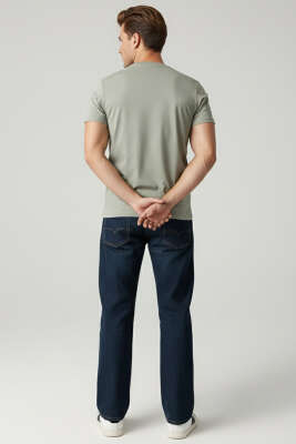 Quıet Dreams Baskılı T-shirt Gri - Erkek T-shirt