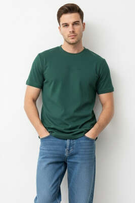 Quıet Dreams Baskılı T-shirt Nefti 