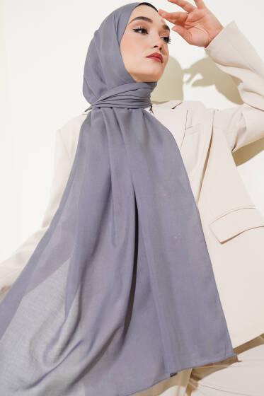 Rami Naturel Şal Füme -132 - Başörtüsü