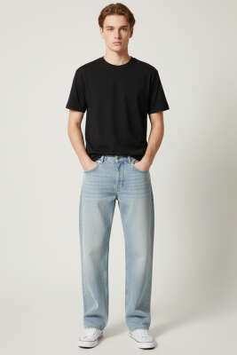 Regular Fit Cepli Kot Erkek Pantolon Mint - Erkek Pantolon