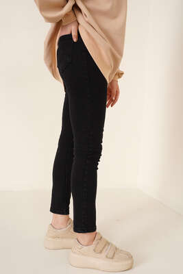 Regular Fit Likralı Pantolon Siyah - 300-500 TL Ürünler