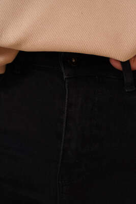 Regular Fit Likralı Pantolon Siyah - 300-500 TL Ürünler