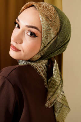 Renkli Flamu Cotton Eşarp Asorti 10 - Başörtüsü