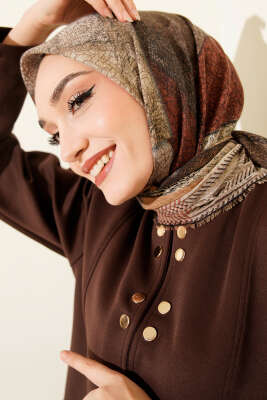 Renkli Flamu Cotton Eşarp Asorti 12 - SİNEM EŞARP