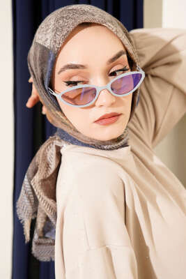 Renkli Flamu Cotton Eşarp Asorti 14 