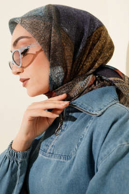 Renkli Flamu Cotton Eşarp Asorti 15 - SİNEM EŞARP