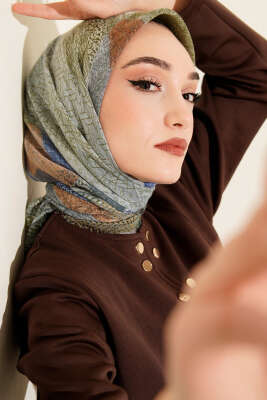 Renkli Flamu Cotton Eşarp Asorti 2 - SİNEM EŞARP