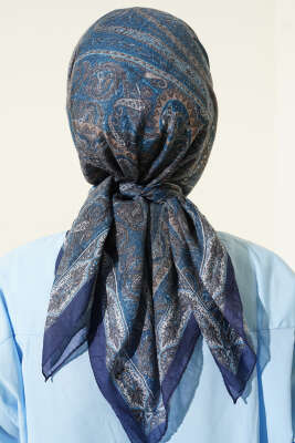 Retro Desen Bambu Kraş Eşarp Parlement - Günün Seçilenleri