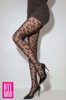 Retro Külotlu Çorap 500 Siyah 