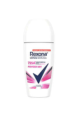 Rexona Powder Dry Üstün Koruma 72 Saat Vücut Isısıyla Aktif Kadın Roll-on 50 ml 