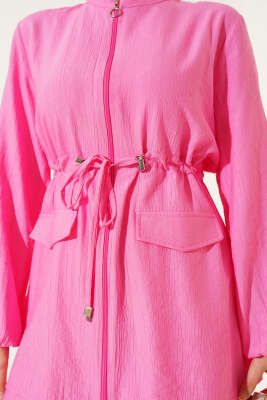 Sahte Cepli Bel Tünelli İkili Takım Pembe - 700-1000 TL Ürünler