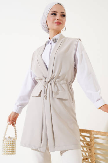 Sahte Cepli Tünelli Yelek Taş - Yılın Fırsatı 