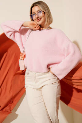 Sakallı Basic Kazak Pembe - KECHI WOMAN