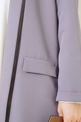 Şal Yaka Basic Ceket Kayrak Grisi - Yılın Fırsatı