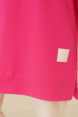 Salaş Armalı Tunik Fuşya - Yılın Fırsatı