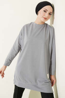 Salaş Armalı Tunik Kayrak Grisi 