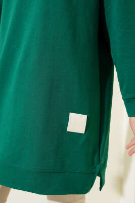 Salaş Armalı Tunik Yeşil - Yılın Fırsatı