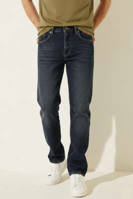 Salaş Erkek Kot Pantolon Mavi - MACHINIST