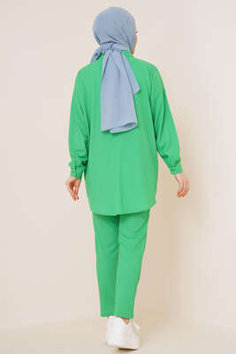 Salaş Gömlekli Bürümcük İkili Takım Benetton - İKİLİ TAKIM