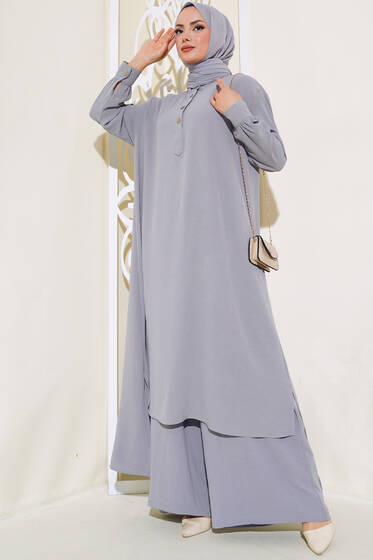 Salaş İkili Takım Gri - İkili Takım