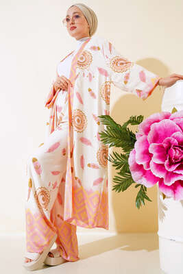 Salaş Kimono Takım Bej - 1