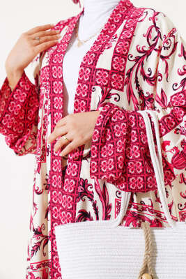 Salaş Kimono Takım Bordo - İkili Takım