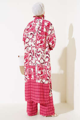 Salaş Kimono Takım Bordo - İkili Takım