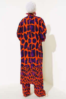 Salaş Kimono Takım Mor Oranj - 300-500 TL Ürünler