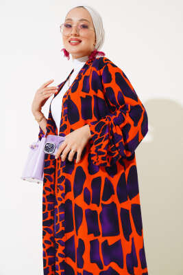 Salaş Kimono Takım Mor Oranj - İkili Takım